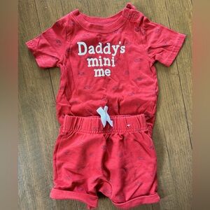 Garanimals “Daddy’s Mini” Matching Set